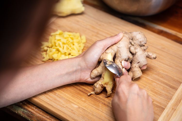 sakit lutut sembuh dengan jahe